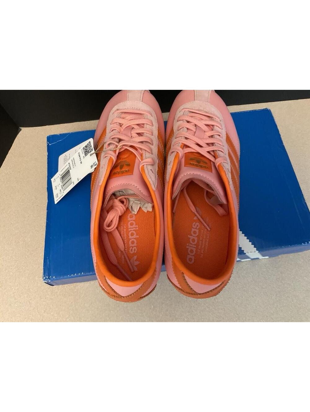 New! Womens Adidas TOKYO Semi Pink/Spark Orange Athletic Shoes. Size 8.5. Nice! - Picture 7 of 9